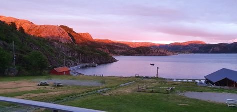 Solnedgang ved Drageid