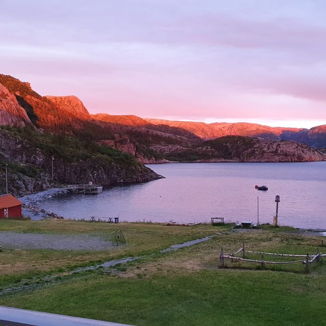 Solnedgang ved Drageid